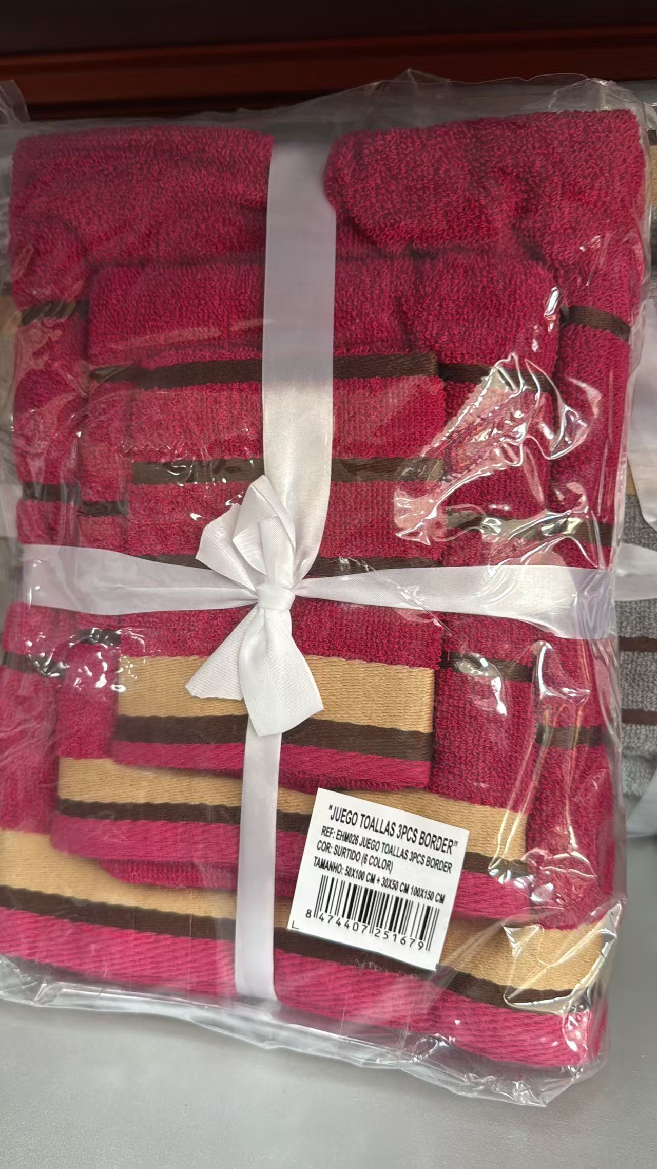 JUEGO DE TOALLA PACK DE 3