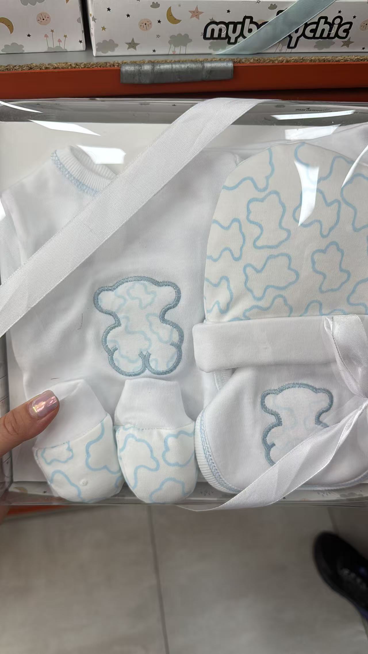CONJUNTO DE BEBE OSITO