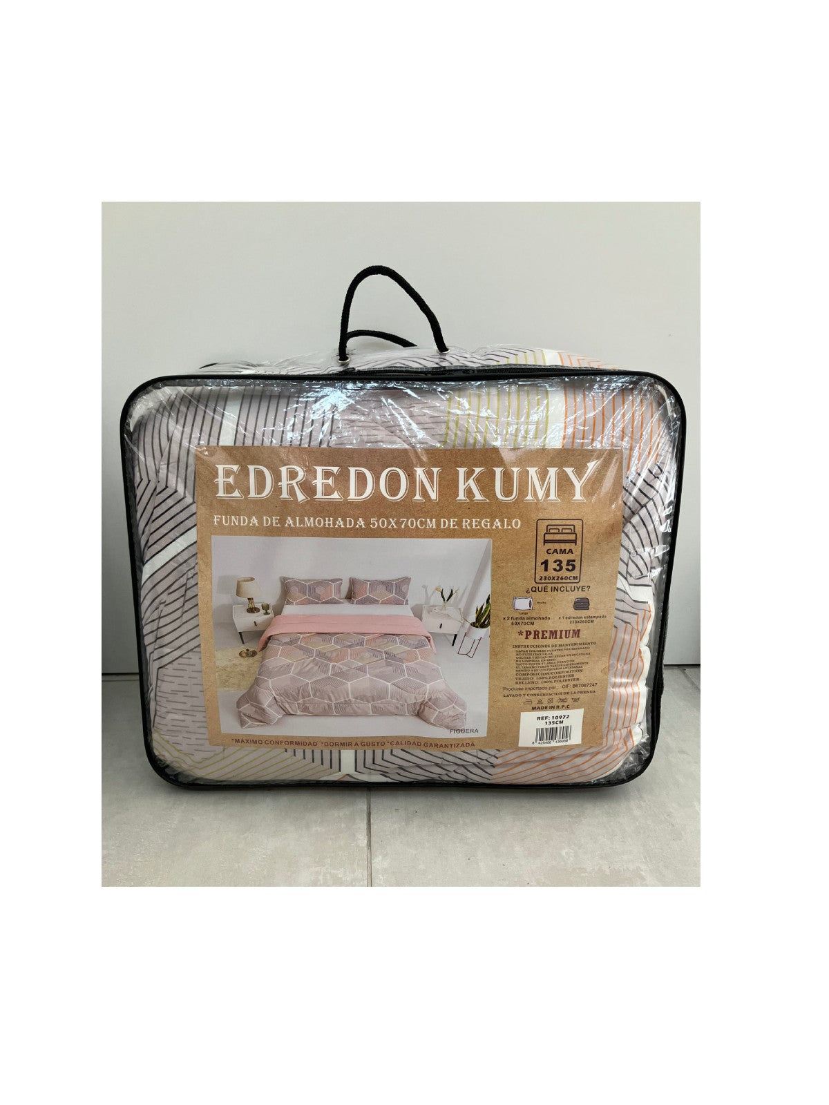 Edredón Reversible Con Funda De Almohada