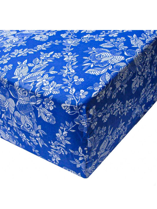 Funda De Colchón Estampada Azul
