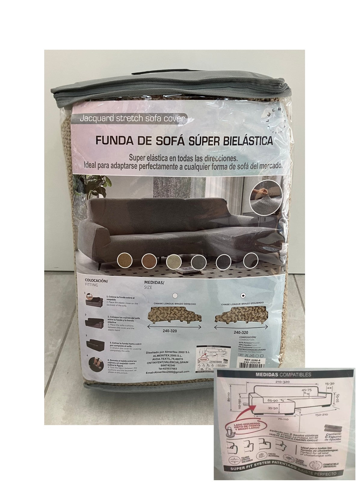 Funda De Sofá Super Bielástica