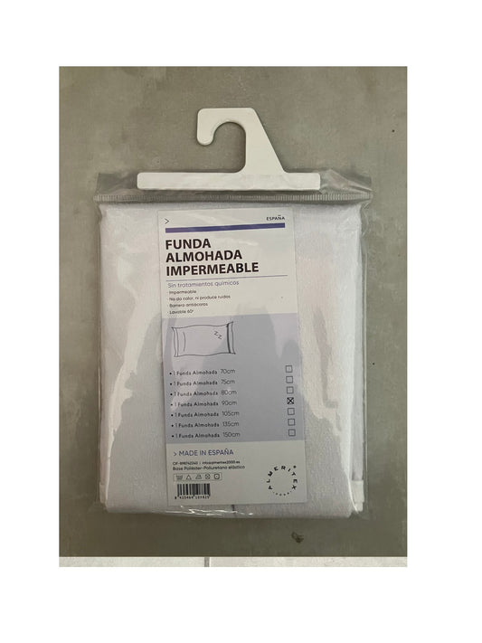 Funda De Almohada Impermeable Con Cremallera