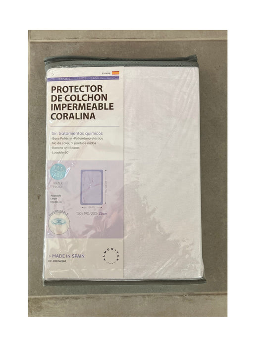 Protector De Colchón Impermeable Calidad Coralina